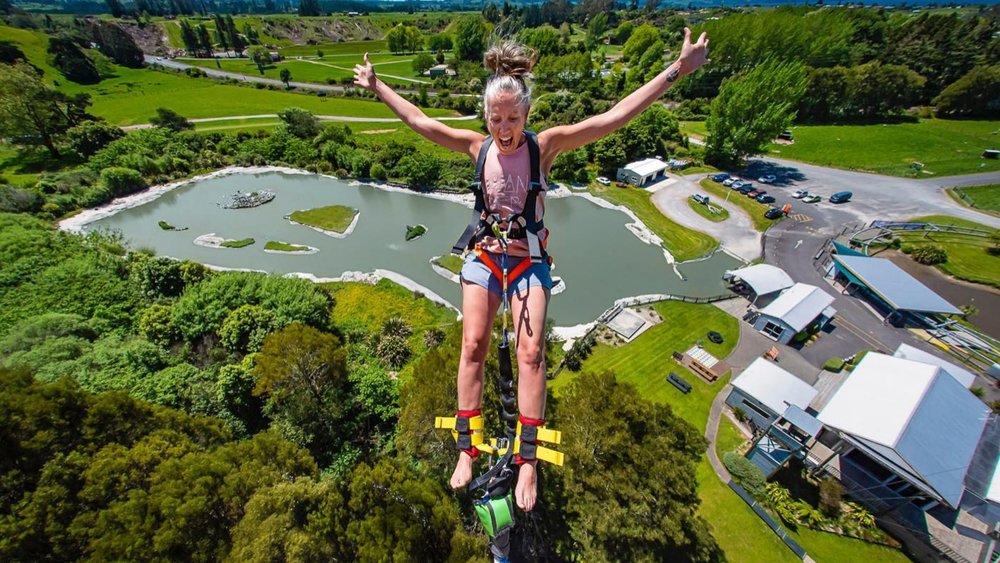 Freefall from a great height at Velocity Valley! Credits: @velocity_valley