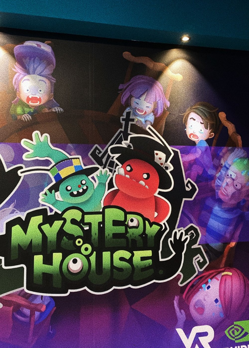 var live vr theme park mystery house