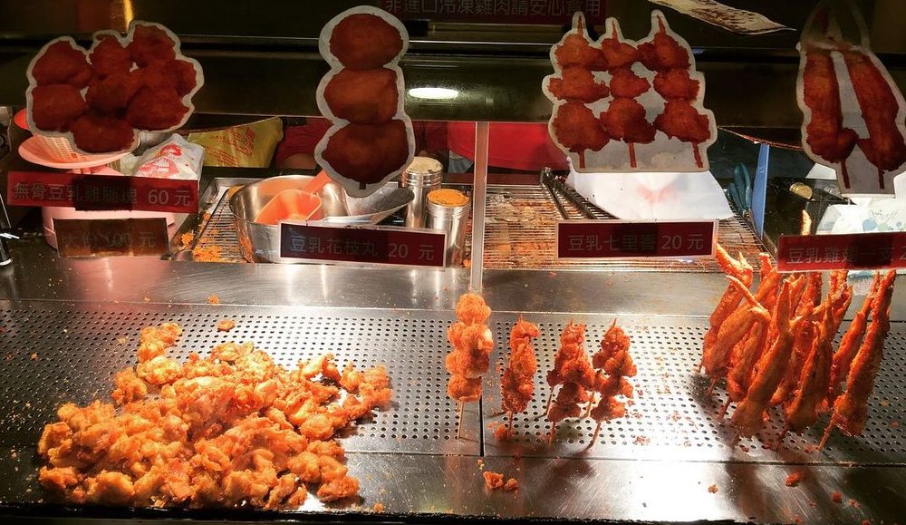 旱溪夜市美食黎品豆乳雞