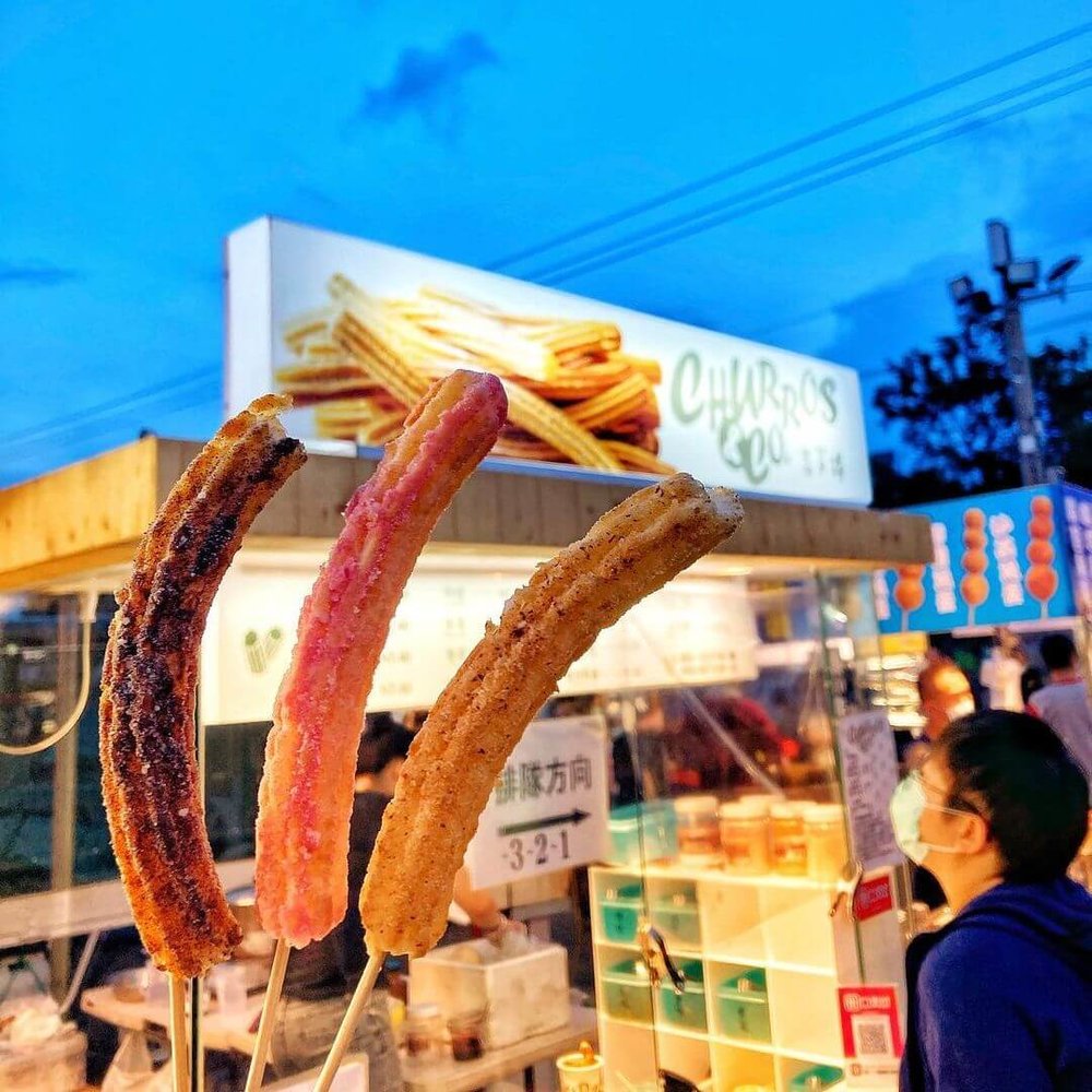 旱溪夜市美食：Churros & co吉拿棒
