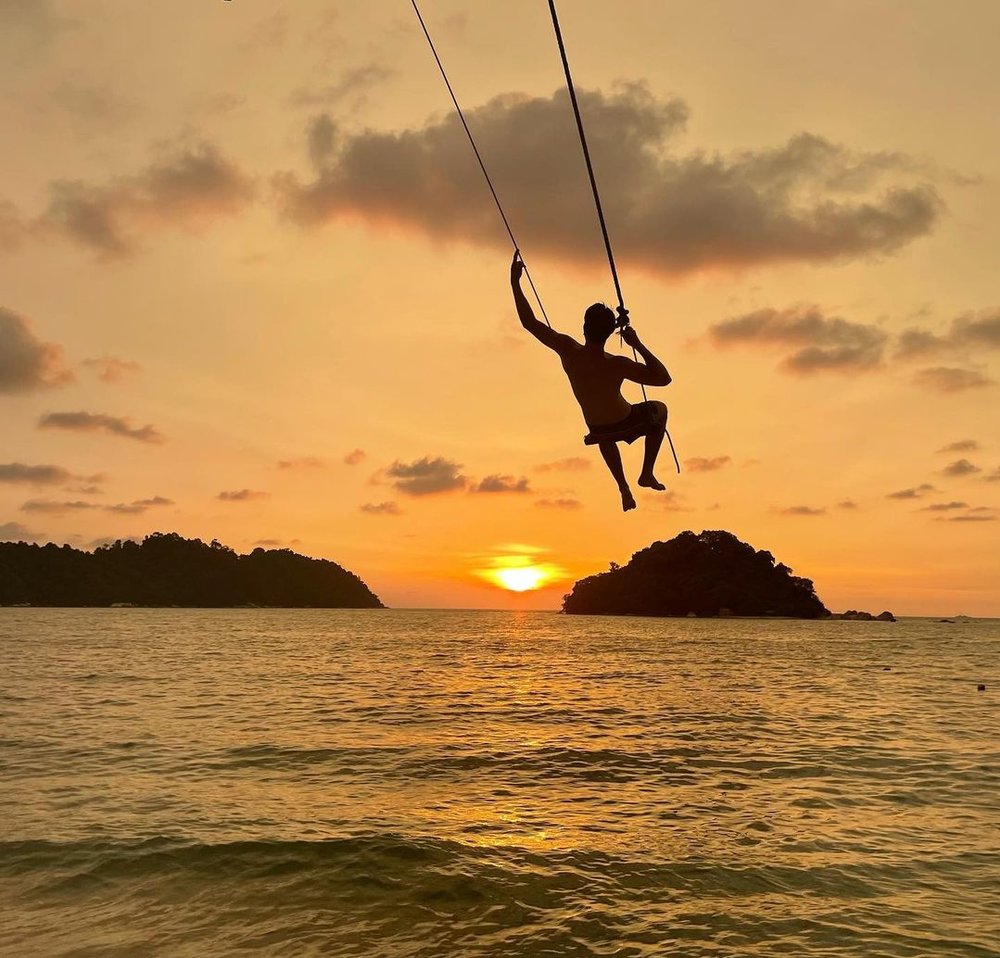 pulau pangkor beach teluk nipah sunset sunrise
