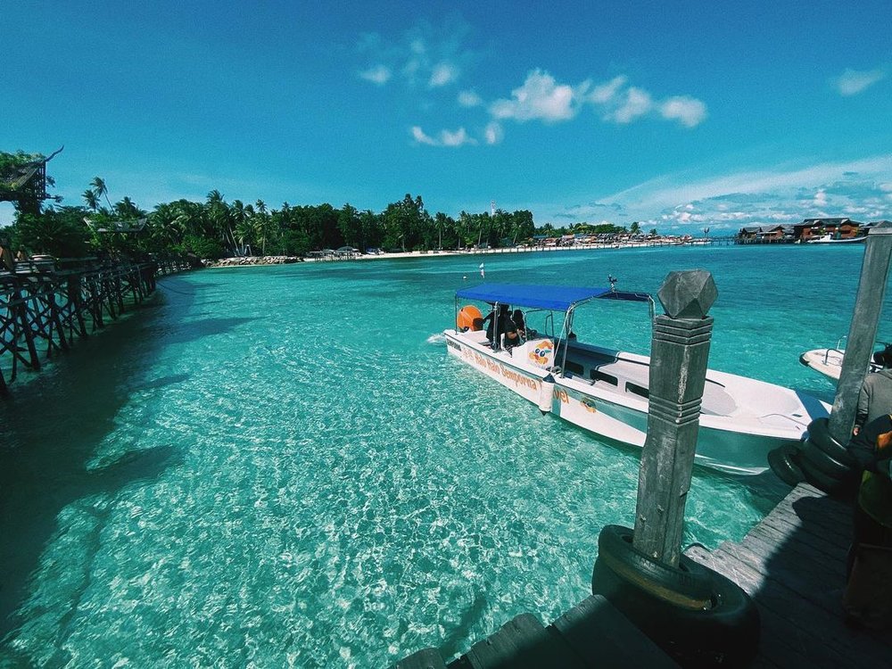 Pulau Mabul best snorkelling location in Malaysia