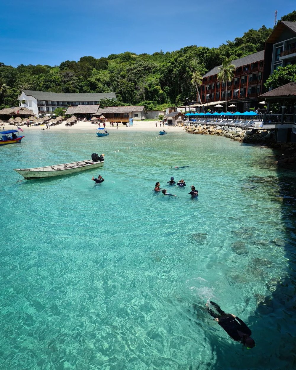 Pulau Perhentian best place to snorkel in Malaysia