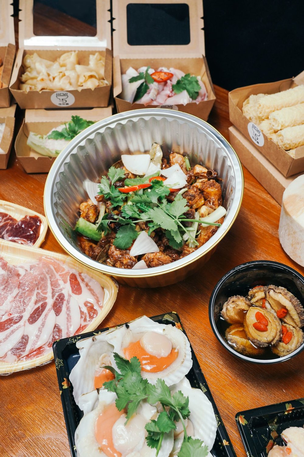 伍伙鍋 抗疫二人雞煲套餐