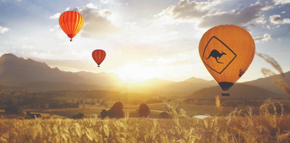 gold coast hot air balloon