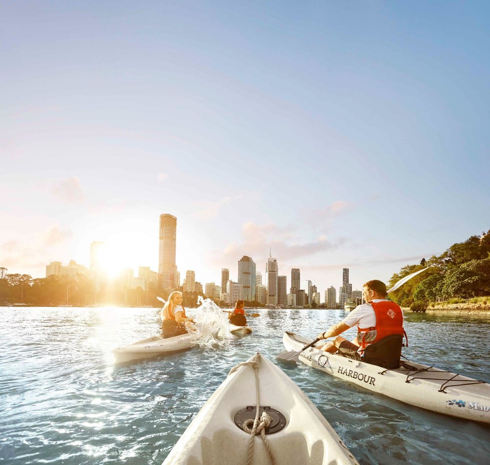 kayaking brisbane river