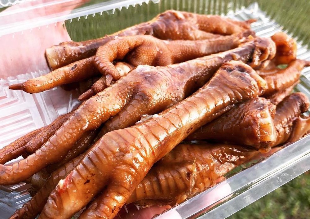 台中夜市推薦東海夜市雞爪凍