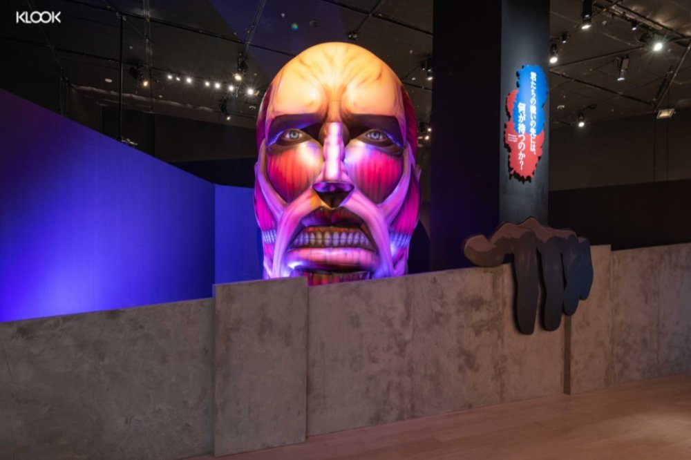 ฉากสุดอลังการในนิทรรศการ Attack on Titan: The Exhibition 2