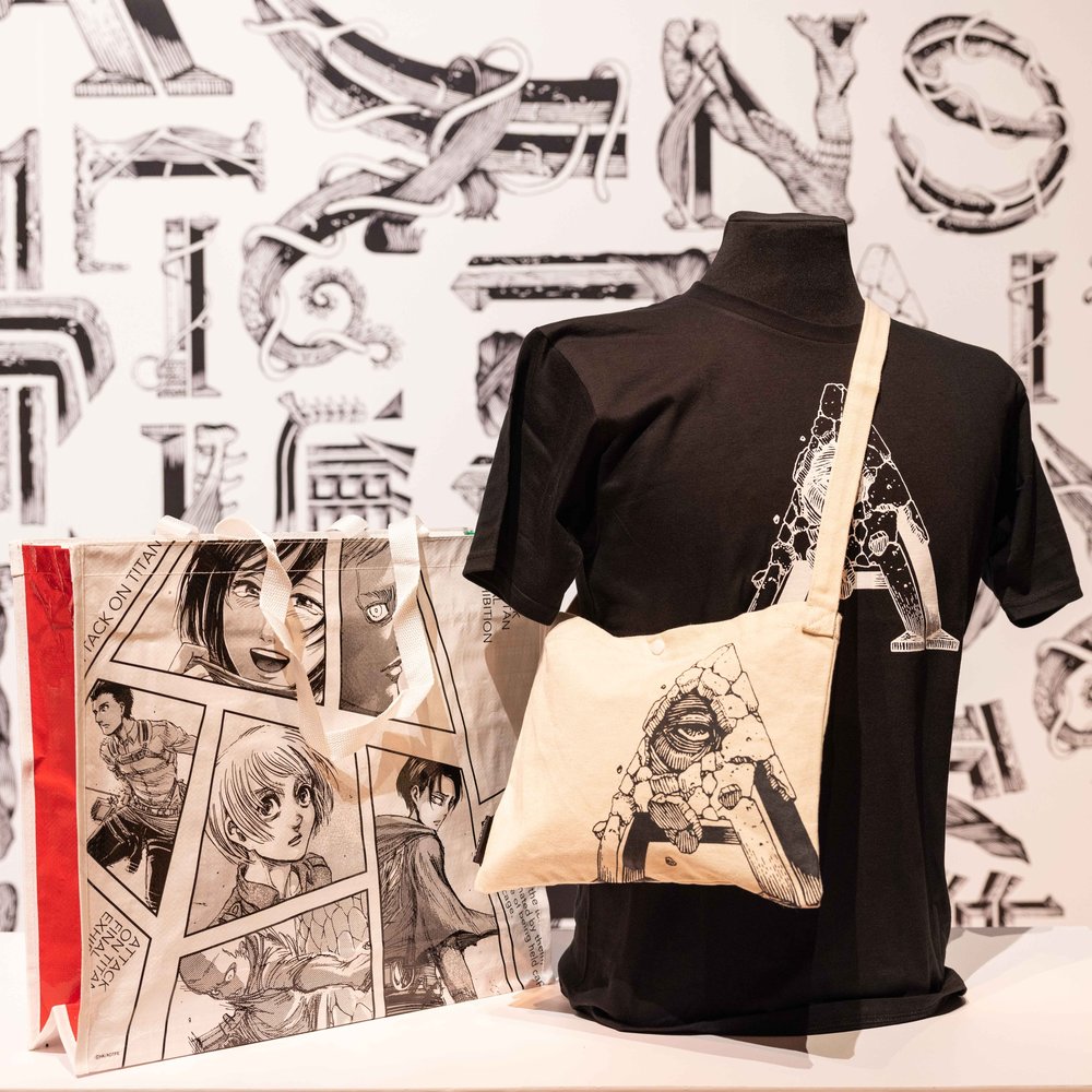 ของสุดเอ็กซ์คลูซีฟเฉพาะ นิทรรศการ Attack on Titan: The Exhibition