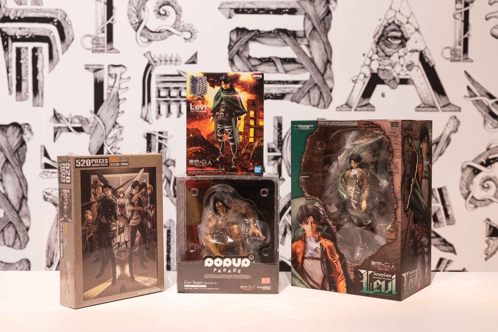 ของสุดเอ็กซ์คลูซีฟเฉพาะ นิทรรศการ Attack on Titan: The Exhibition 3
