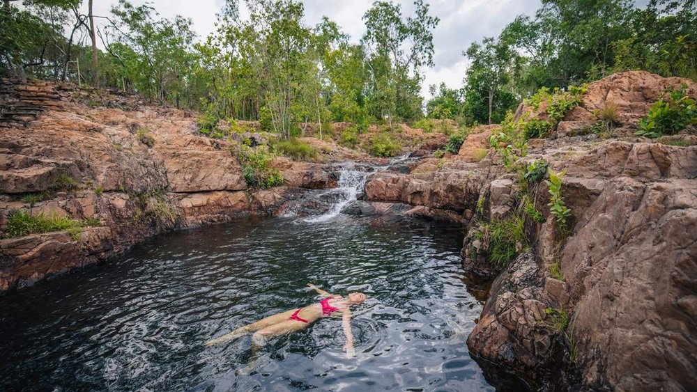  Buley Rockhole has plenty of ancient rock pools that are perfect for a good swim!
