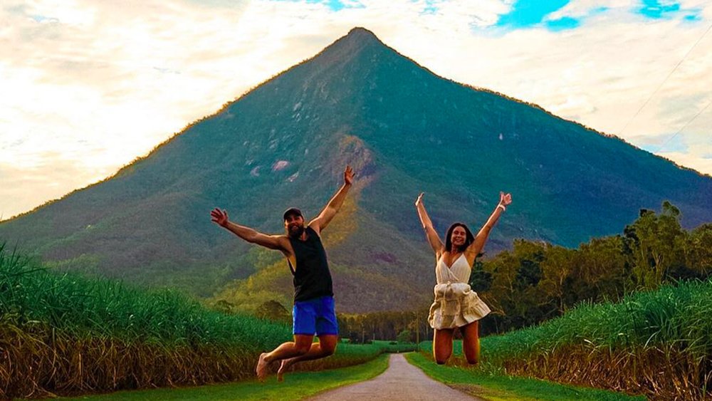 Bucket list check: climb Cairn’s pyramid!  Image Credits: @chelseeyann_