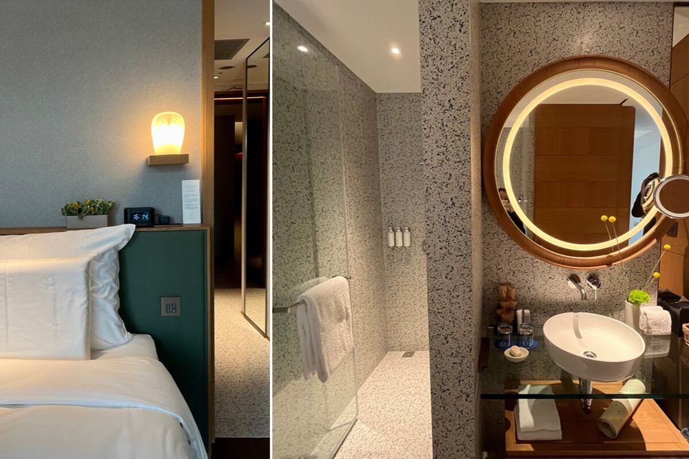 寒居酒店 貓頭鷹+洗手台