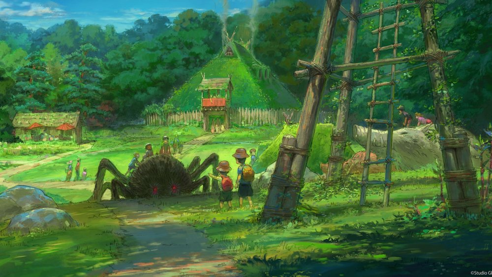 Befriend the Forest Spirit at Mononoke Village. Credits: ghibli-park.jp