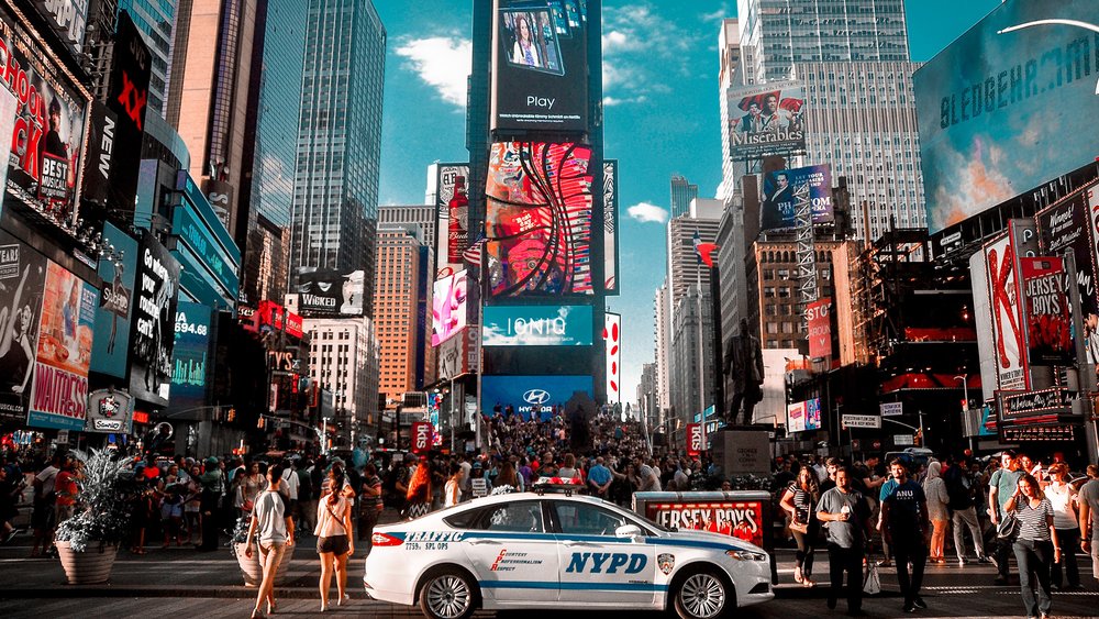 There’s no place like busy New York. Image Credits: Victor He @victorhwn725