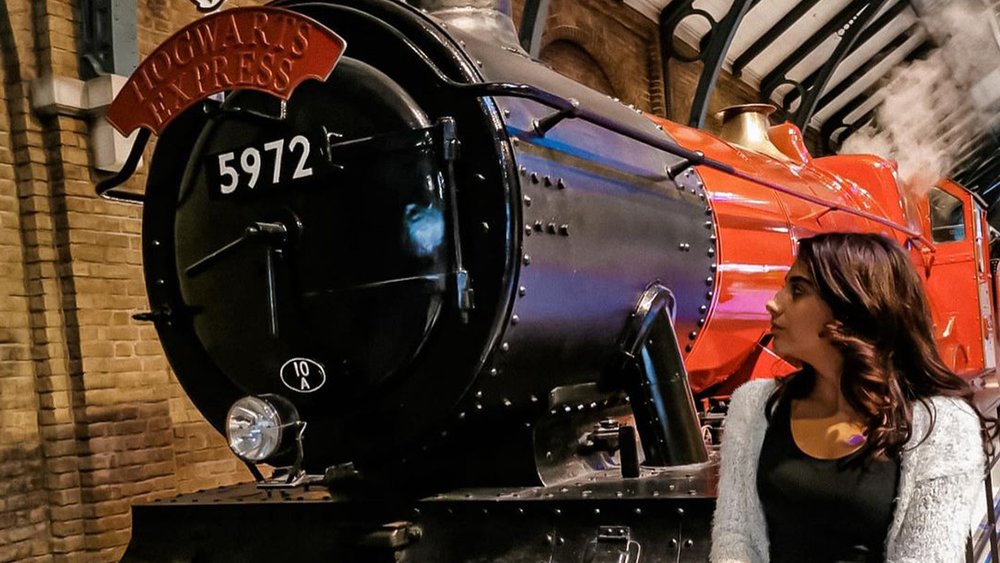 See the original Hogwarts Express and other props and sets used in the Harry Potter films. Credit: nickyisoardi