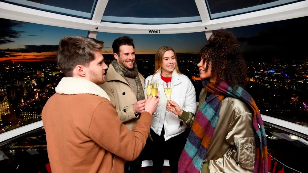 Bypass the long lines to the London Eye with the Fast Track ticket for a stress-free time with mates.