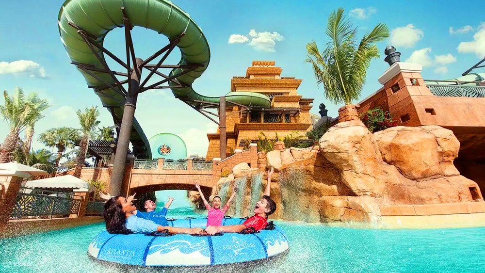 Beat the Dubai heat (which can reach around 40°C!) with a day at Atlantis Aquaventure.