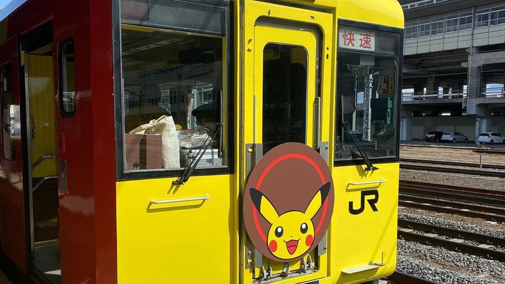 All aboard the Pokemon with You train, which has stops all throughout the Tohoku region. Credit: homeostars
