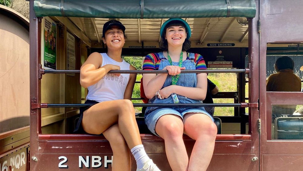 You’ll have an unobstructed view of the scenery when seated on the carriage sill. Image credits @garrett_mcnamara on Instagram