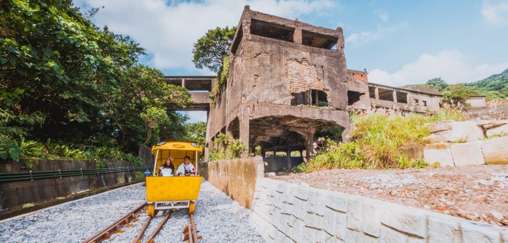 八斗子必踩景點深澳鐵道自行車