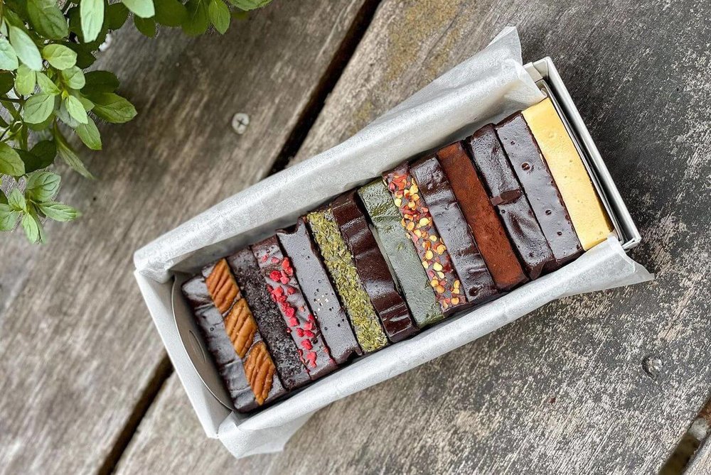 台南名產：堯平布朗尼