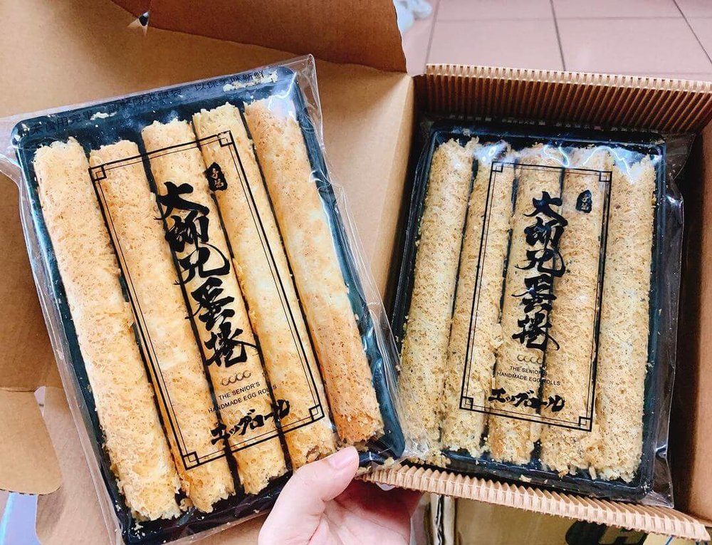 台南名產：大師兄蛋捲