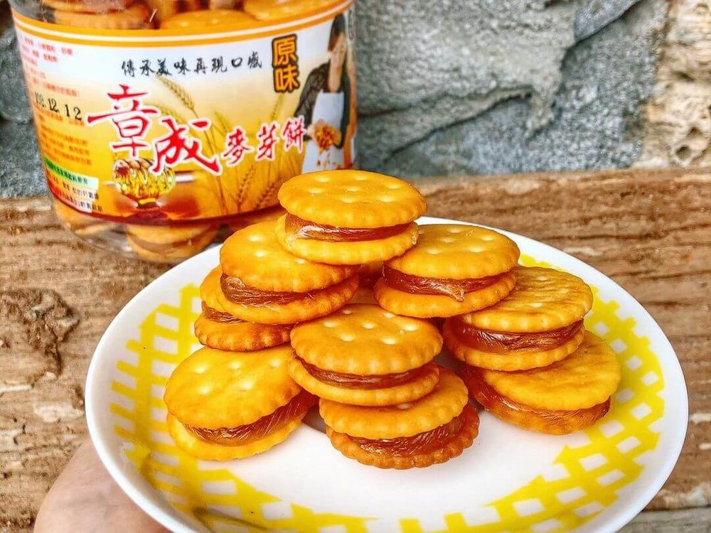 台南名產：章成麥芽餅