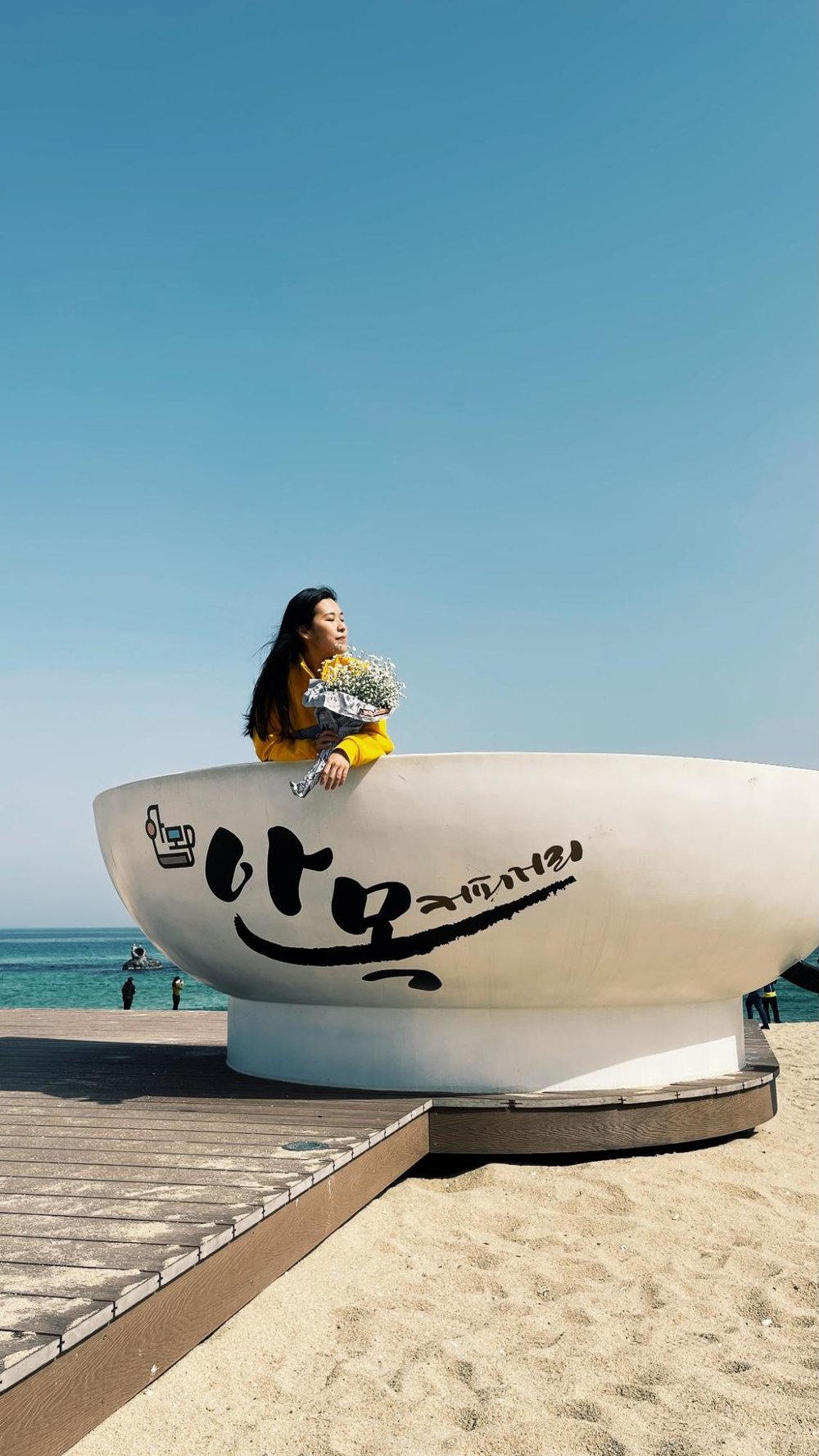 anmok beach coffee street gangneung