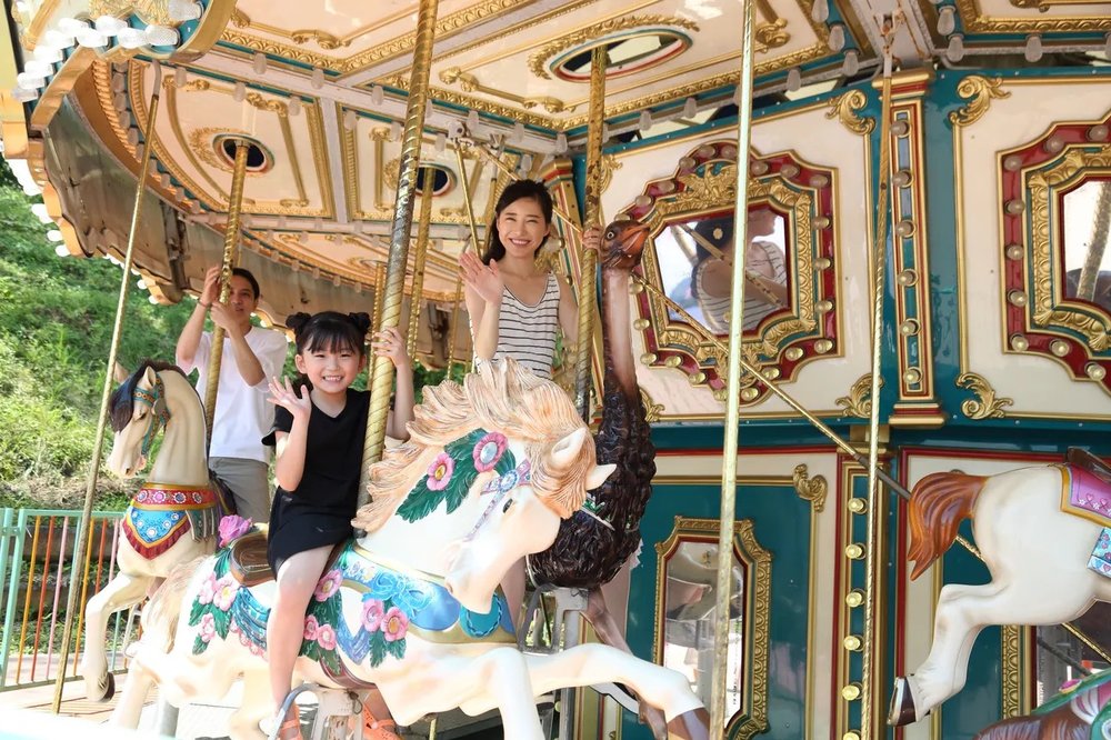 東京サマーランドのメリーゴーランド