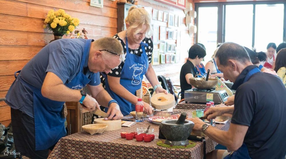 เรียนทำอาหาร ที่ โรงเรียนสอนทำอาหารไทยสมปอง 2