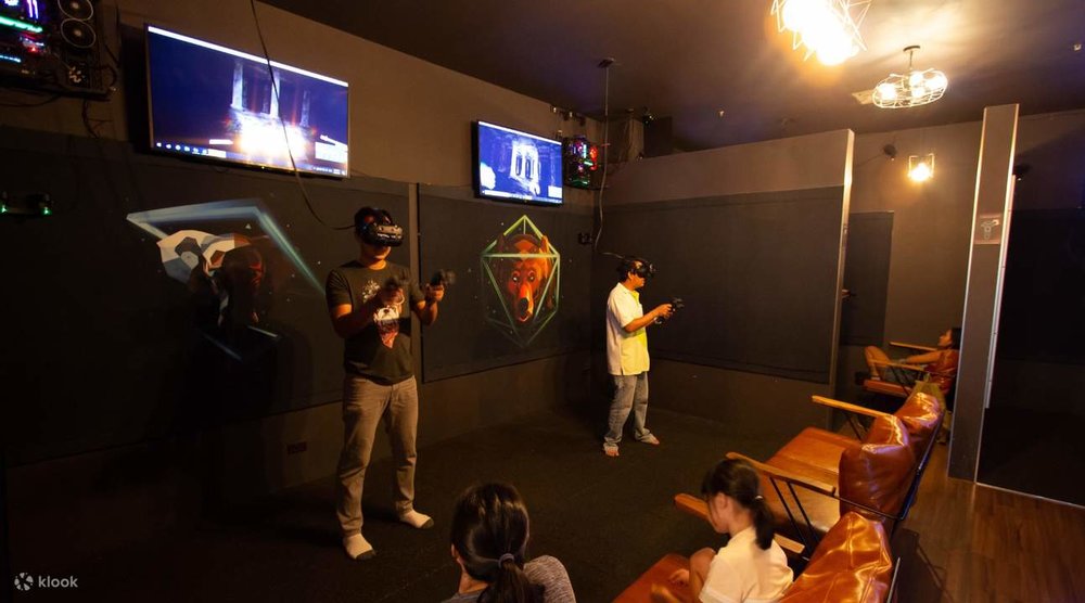กิจกรรมเล่นเกม VR ที่ Total VR