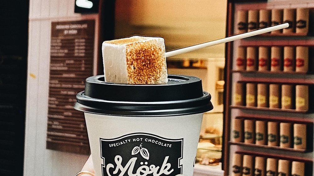 You’re in for something special with Mörk’s specialty hot choco. Source: @_phsnse