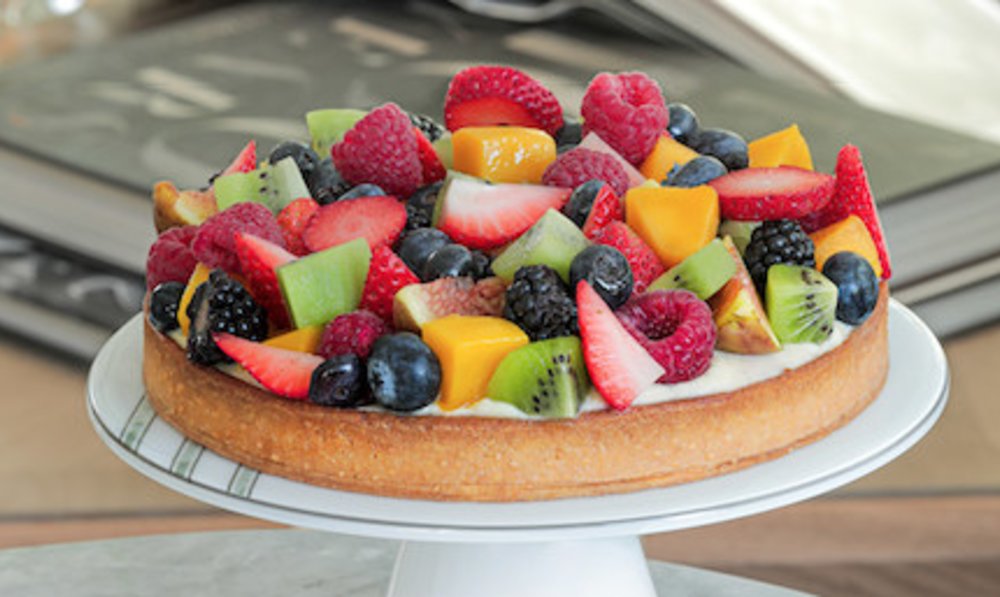 香港瑞吉酒店 The Drawing Room 時令水果忌廉撻