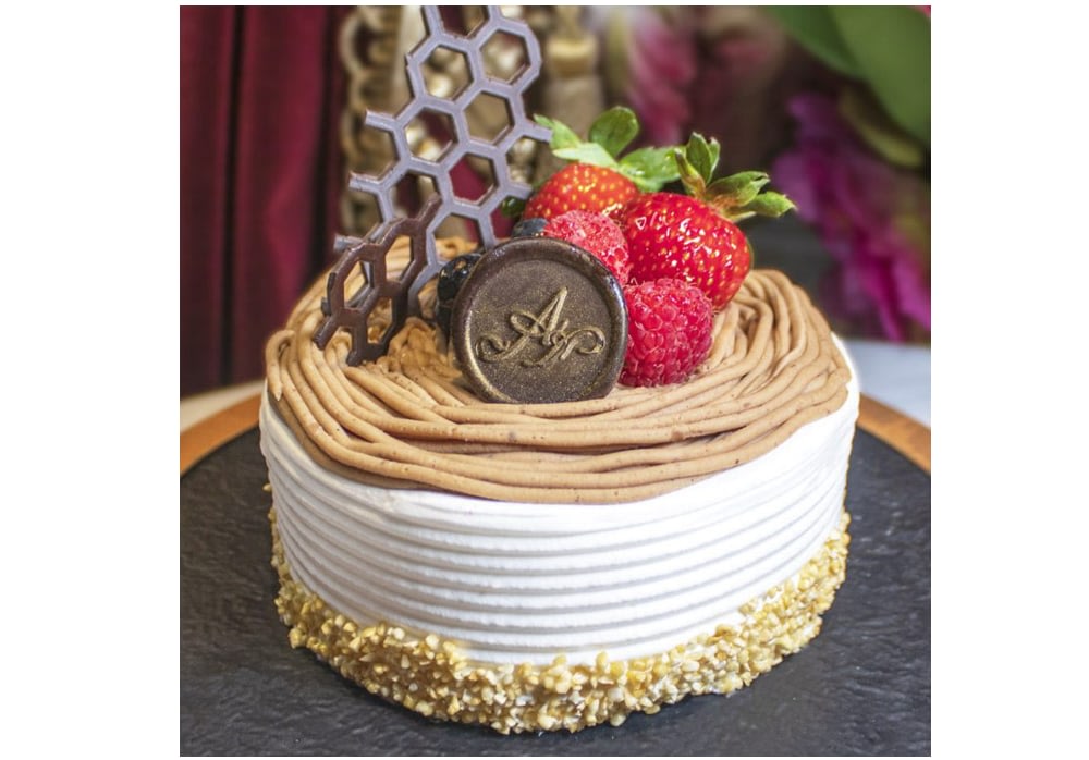 香港歷山酒店蛋糕店 栗子忌廉蛋糕