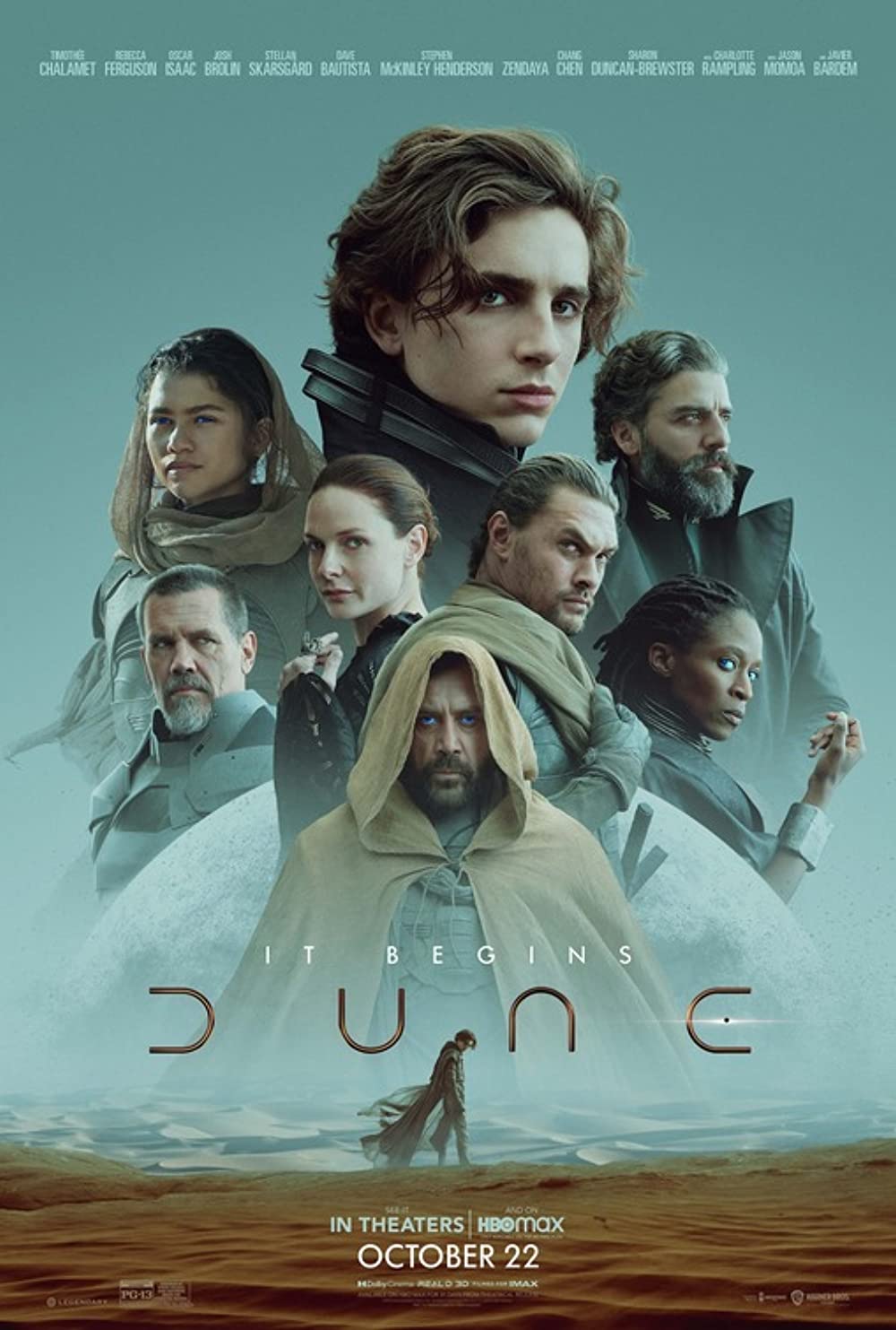 official movie poster of dune