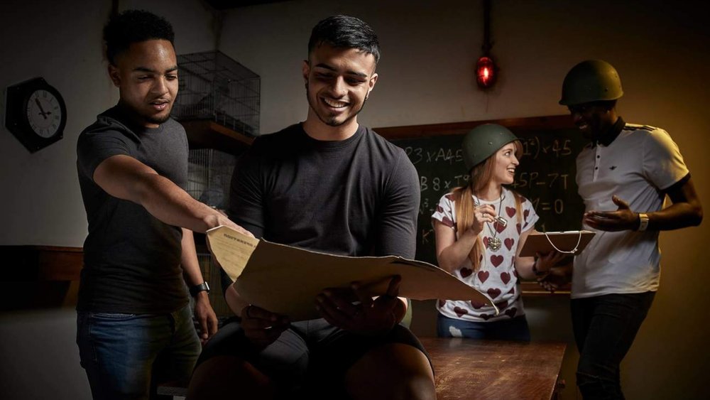 This escape room is suitable for ages seven and above.