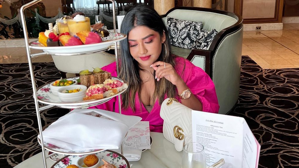 Tea is served!  Image Credits: @nikethaniiyy.d