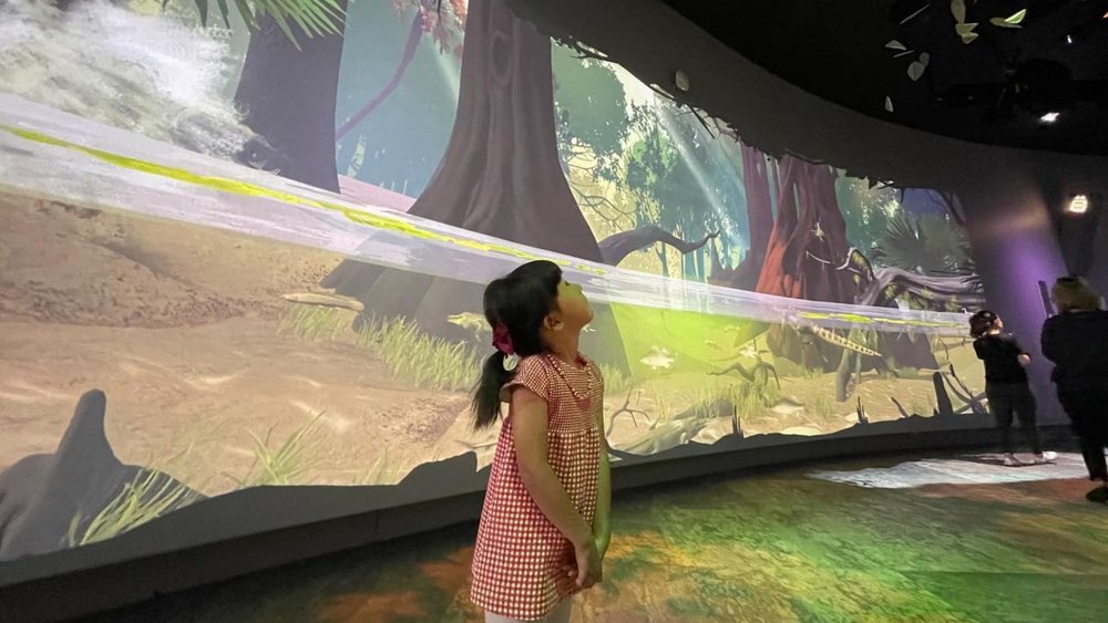 Immerse yourself in a digital experience that takes you to the Land Before Time. Credits: @iamannalu