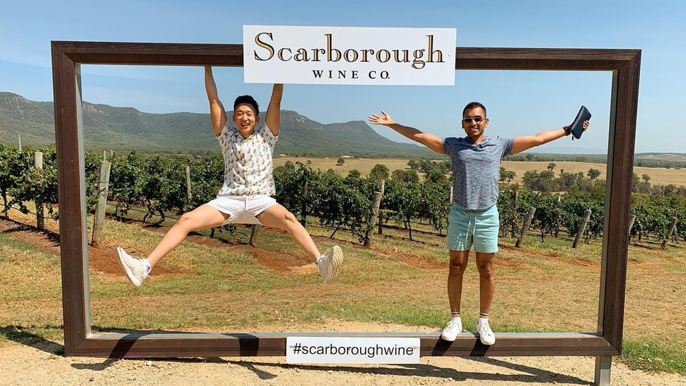 Pose for the Gram with #ScarboroughWine! Image Credits: @redzy_redz