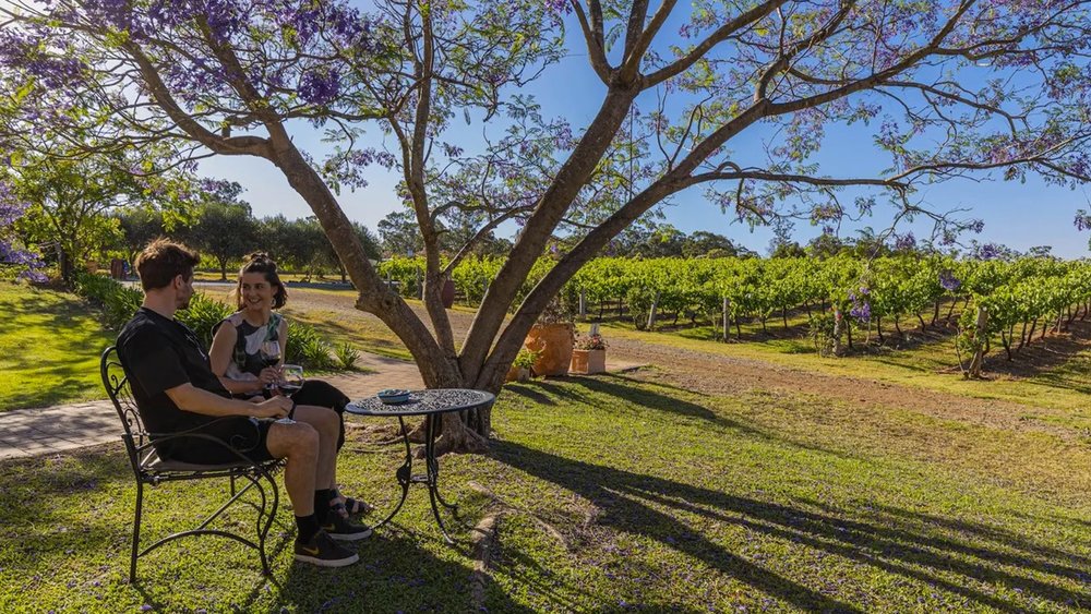 Unwind with your S.O. at the Tintilla Estate Wines.