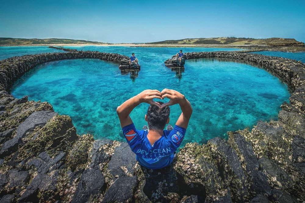 澎湖景點:池西虎目滬