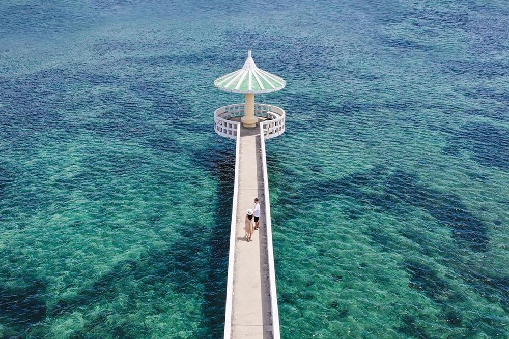 澎湖景點:小池角雙曲橋