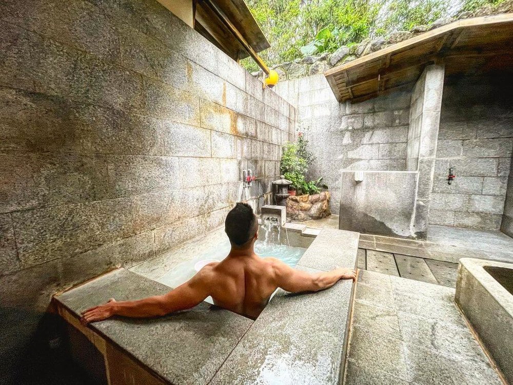 陽明山溫泉：馬槽花藝村