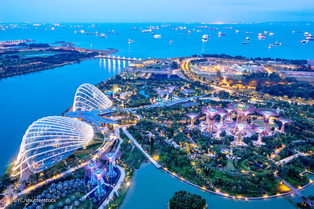 singapore travel gardens by the bay