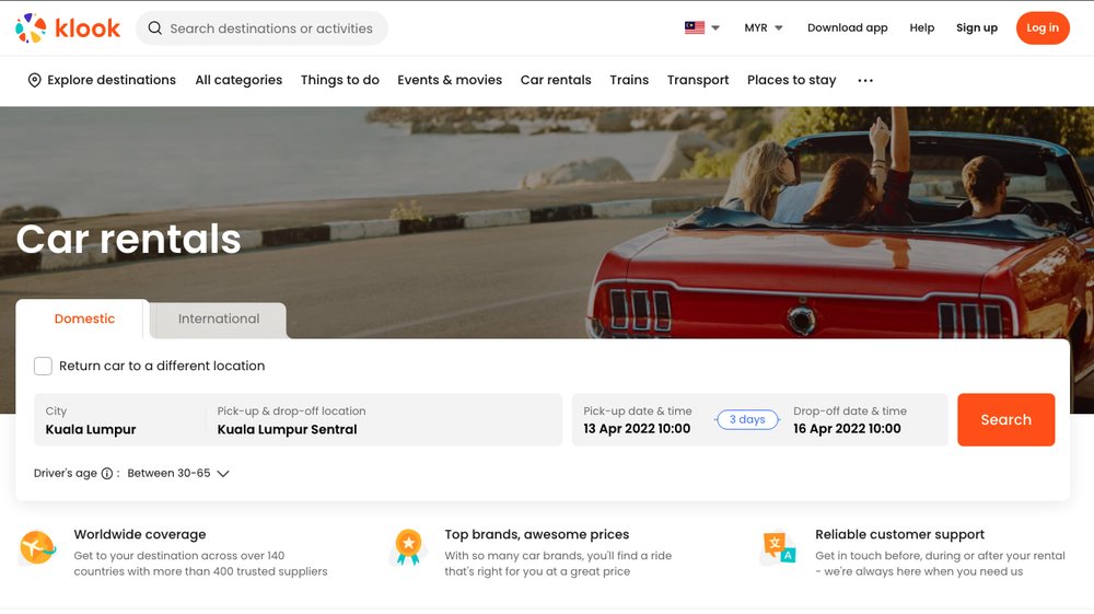 Car Rental For Langkawi, Penang, KL, KK & More Best Price, Reliable Suppliers, Easy Booking