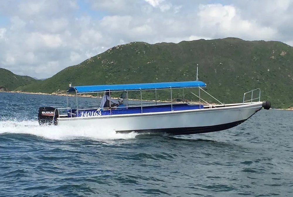 另外亦可於西貢包船去白臘灣,惟費用較高,可視乎個人預算決定。(Instagram @shingmayboat)