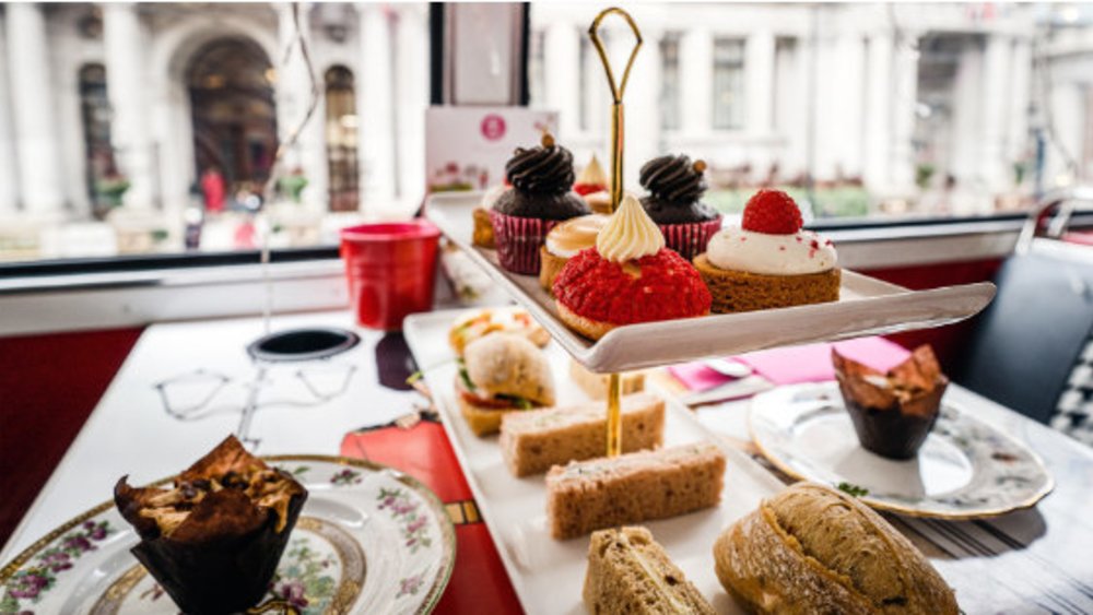 Take a breather and sip on hot tea with some scones at Roast