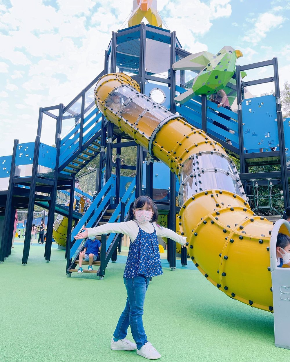 場內亦有多款滑梯,小朋友肯定玩得不亦樂乎。(Instagram@15ab3113 )