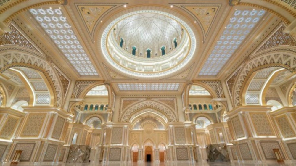 The palace’s Great Hall showcases the artistry of Arab craftsmen